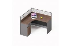 China Single Seat Office Table Cubicle Partition 1.4M Table Top Desk Dividers supplier