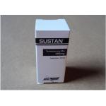 Pill Bottle Box Packaging / Medicine Paper Box With Laser Holographic Printing