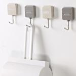 Nordic Style Latchkey 3.5x6cm Self Adhesive Plastic Hooks for sale