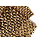 3D Appearance Curtain Decorative Wire Mesh , Stainless Steel Roller Shutter Mesh for sale