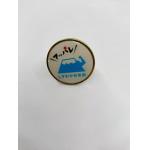 Zinc Alloy Art Deco Brooch , ODM Safety Pin Brooch Souvenir Decorations for sale