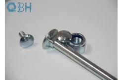 China DIN 603 Square Neck CL4.8 M5 TO M20 Round Head Carriage Bolt supplier