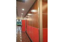 China Banquet Hall Operable Acoustic Room Dividers , Soundproof Movable Wall Partitions supplier