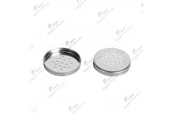 China Silvery White Lithium Ion Battery Material CR20XX Coin Cells Cases supplier