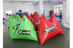 China Green Inflatable Marker Buoy / Inflatable Floating Water Park 3 Years Warranty supplier