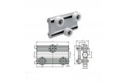 China High Quality Groove Roller Slider Used for Aluminum Lean Tube supplier