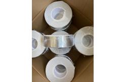 China Self Adhesive Flashing Aluminium Foil Tape 100mm Butyl Rubber supplier