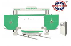 China PLC Diamond Wire Saw Machine for Marble Granite Limestone Block Trimming supplier