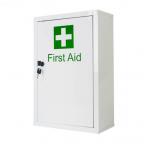 Steel Metal First Aid Cabinet , Lockable First Aid Box 460x300x140mm for sale