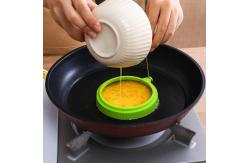 China Omelette Silicone Egg Ring Mold For Fried Pancake Egg Cooking supplier