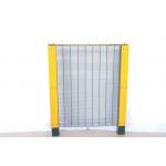 4mm Anti Cut Security Fence Pvc Coated 6feet Height With Flat Bar for sale