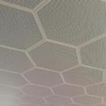 Customizable Color Hexagonal Clip In Ceiling 404mm For Metro Station for sale