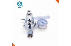China Brass Plated Brass Air Regulator Low Pressure With Argon Flowmeter CE Approved supplier
