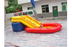 China children inflatable pool with slide supplier