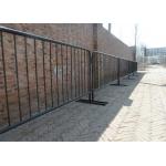 1.2m High Metal Crowd Control Barriers Powder Coated Pedestrian Barricade for sale