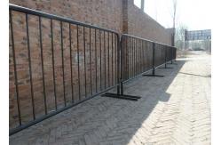 China 1.2m High Metal Crowd Control Barriers Powder Coated Pedestrian Barricade supplier
