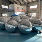 Exclusive Event Memorable Settings Attraction Deluxe Shiny Balloon Inflatable Mirror Ball for sale