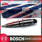 0445120236 BO-SCH Diesel Fuel Common Rail Injector 0445120236 6745-11-3102,6745-12-3100 6754-11-3011 for Komatsu for sale