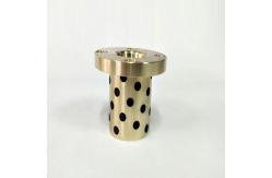 China Graphite Impregnated Bronze Bushing Oilless CNC Processing supplier