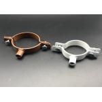 Brown Colour Copper Pipe Bolted  Nut Clip PVC Pipe for sale