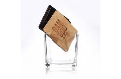 China Embossed Clear Glass Candle Jars Rectangle 4oz 6oz 8oz 10oz 12oz supplier