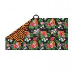 Custom Printed Sublimation Waffle Microfiber Woven Golf Towels With Logo for sale