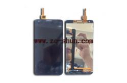 China Black OEM Cell Phone LCD Screen Replacement For Huawei G750 LCD Complete supplier