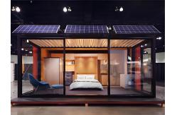 China Fireproof Prefabricated Expandable Container House Moveable 20ft 40ft With Bathroom supplier
