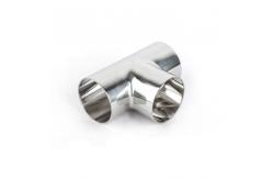 China A234 WPB Straight Tee Fitting Butt Weld Sch 40 Equal Seamless Pipe Tee supplier
