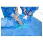 Customized Upper Limb Sterile Surgical Drapes , Operating Room Drapes With Incision Film for sale