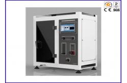 China Stainless Steel Flame Test Equipment , Textile Testing Equipment With PLC Control supplier