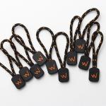 Embossment Effect ISO Auto Lock Zipper Pull Cord For Clothes for sale