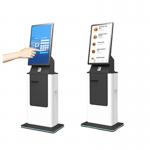27 Inch Touch Screen Self Service Check In Kiosk with Android/Linux/Win7/8/10/11 OS and Optional QR Code for sale