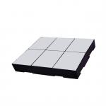 Custom 20% Zirconia Ceramic Tile Liner Anti Impact Steel Backed Rubber for sale