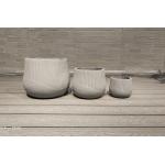 Indoor Hotel Garden Home Reinforced Clay Planter Fiber Clay Modern Design