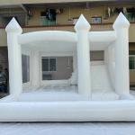 PVC Commercial Bounce House Inflatable Castle With Slide For Kids for sale