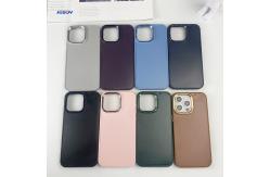 China TPU PC Inlay Double Sided 1mm Groove Phone Case Cover Metal Camera Frame supplier
