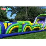 5k Giant Inflatable Sports Obstacles Challenge Backyard Inflatable Run Obstacle Course