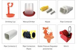 China Duck Goose Feeding And Poultry Drinking System Plastic supplier