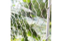 China Stainless Steel Diamond Woven Wire Mesh Panels Good Fire Prevention Properties supplier