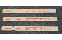 China paint paddle/Pine Wood Wooden Paint Paddles supplier