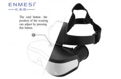 China Virtual Reality Helmet 3D Head Mounted Display High Resolution Dual Screen supplier