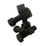 110-32-11411 Black Track Bolt And Nut Grade 12.9 For D30AM-17 Bulldozer Screw Bolt Shoe for sale