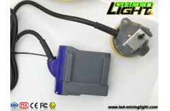 China Rechargeable 216lum 1.67W 15000Lux Led Mining Cap Lamps supplier