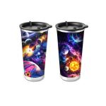 Customized PP / PET 3D Lenticular Cup Printing 75ml - 1500ml Non-toxic for sale
