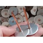38mm Copper Coated Cupped Head Weld Pin For Insulation Ductwork for sale