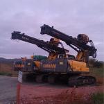 35t 2.8km/H CFA Piling Machine Hydraulic Pile Driving Machine 78m/Min