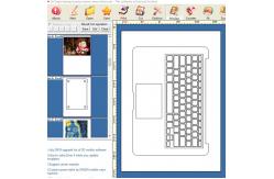 China Odm Laptop Skin Making Machine Custom Skin Software And Graph Plotter supplier
