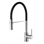 35mm Cartridge Kitchen Mixer Faucet 360 Degree Silicon Spout Chrome for sale