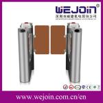 Stainless Steel Double Automatic Swing Gate Turnstile With Dry Contact Interface